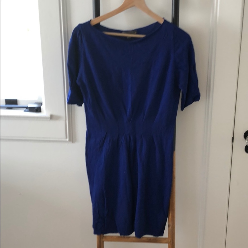 Blue dress